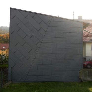 Fassade Blechverkleidung